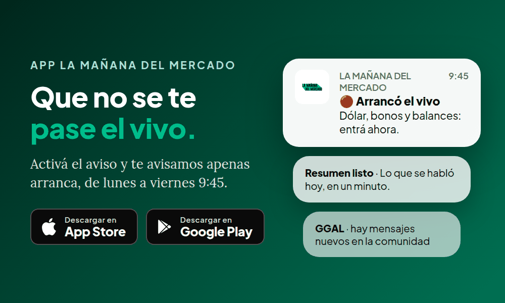 App La mañana del mercado para iPhone y Android