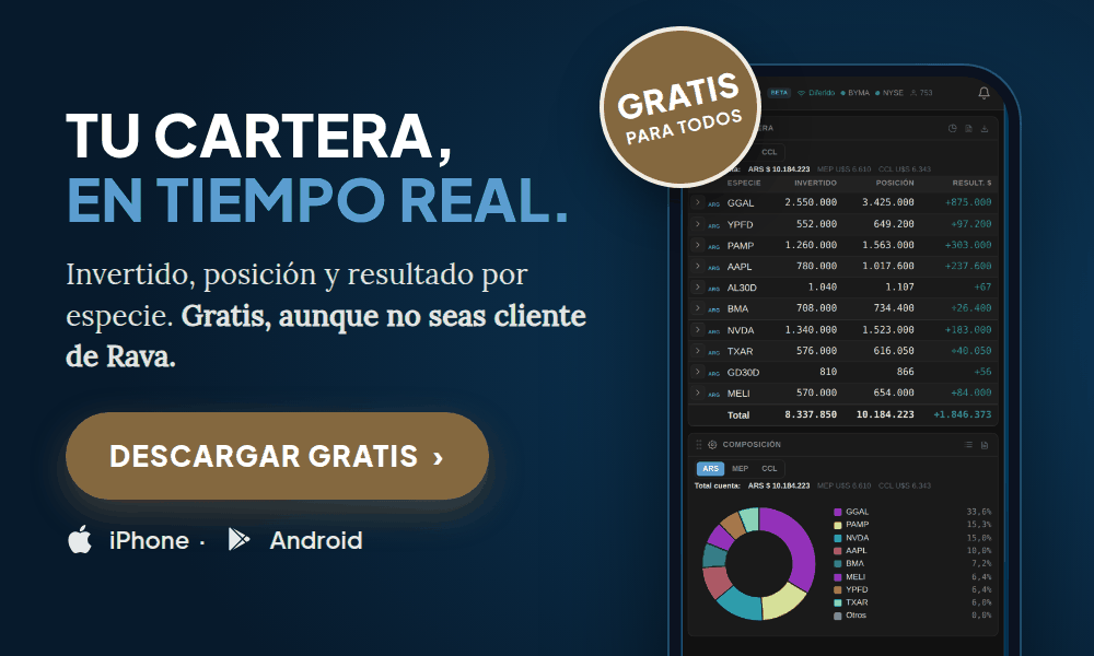 App Rava Mercado para iPhone y Android
